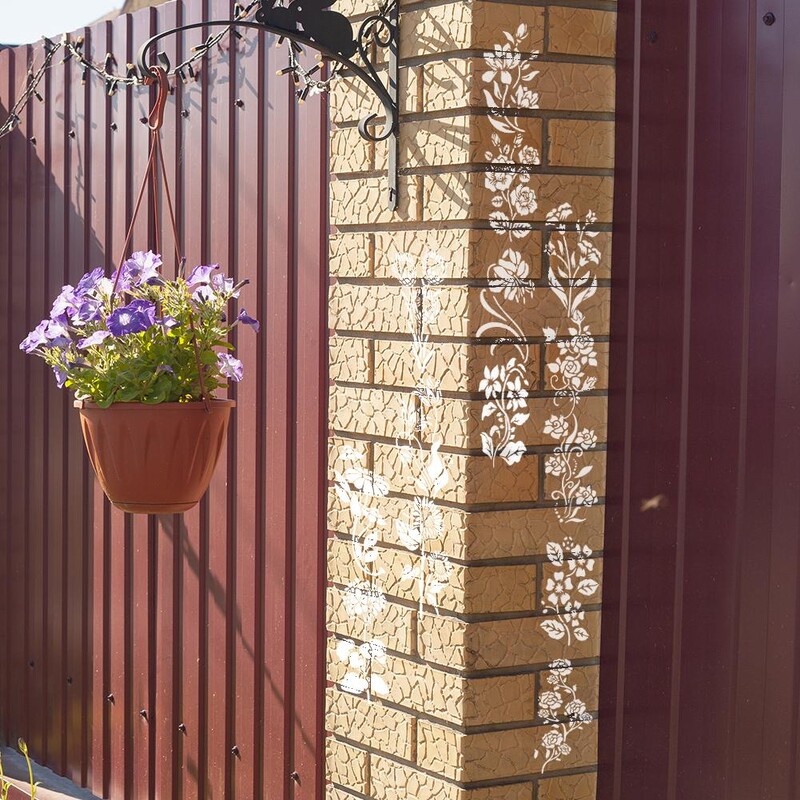 Направи си сам шаблони за цветя за рисуване Творческа ферма Шаблон за рисуване на цветя и трева за деца Рисуване Помощни консумативи Подарък