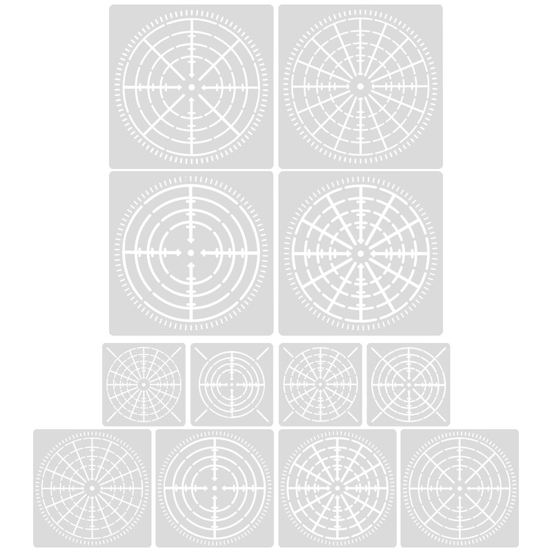 Subtilūs trafaretai Patogūs taškiniai trafaretai „Pasidaryk pats“ šablonai „Pasidaryk pats“ tiekimas