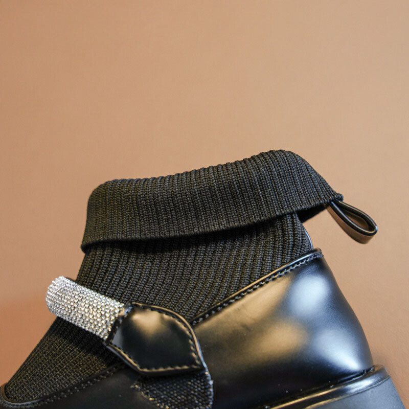 Čarape za djevojčice čizme jesen kratke čizme 2022 nove dječje čizme jesen kožne čizme za djevojčice mekani potplat čizme princeze