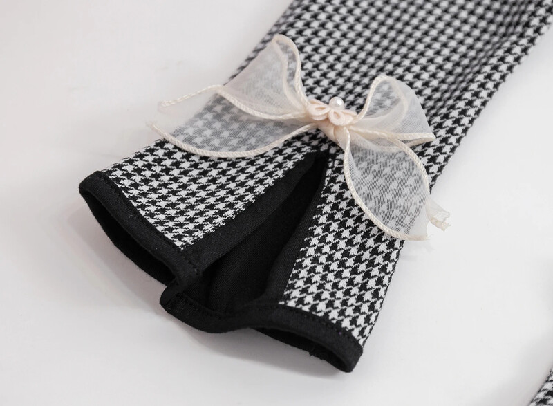 Raširene hlače za djevojčice za djecu od 1 do 6 godina 2024, proljeće, jesen, dječje rešetkaste hlače, pamučne hlače s mašnom, ležerna odjeća