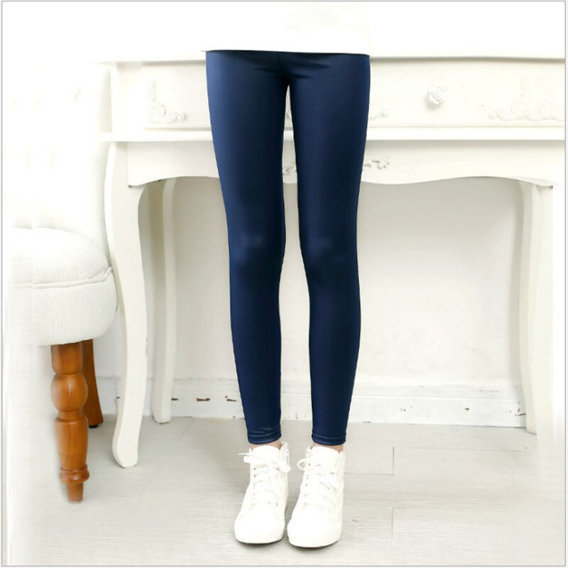 Kevad/sügis, uued lapsed, tüdrukud, vabaaja, soliidsed, metsikud säärised püksid, kunst-pu-nahast moodsed kitsad püksid 3–12-aastastele lastele, riided