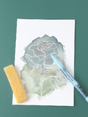 Tip olovke za označavanje Tekućina za maskiranje u akvarelu 0,7 mm Prazno ljepilo Gumica za brisanje Ručno oslikana akvarelna gvaš slika Likovni pribor