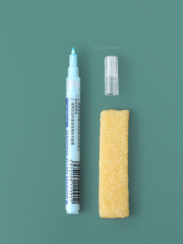 Tip olovke za označavanje Tekućina za maskiranje u akvarelu 0,7 mm Prazno ljepilo Gumica za brisanje Ručno oslikana akvarelna gvaš slika Likovni pribor