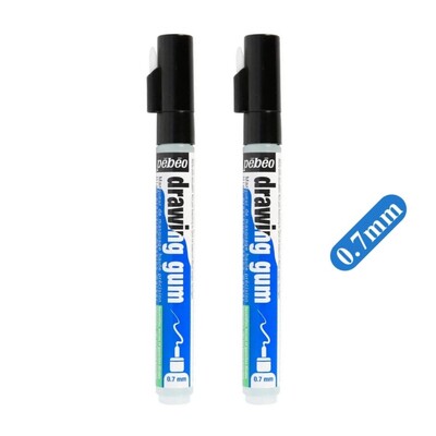 Pebeo акварелен маркер празна дъвка за рисуване 0,7 мм 4 мм акварел течна маскираща писалка Франция