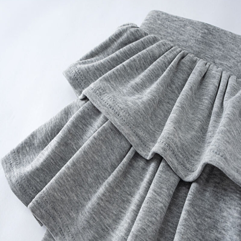 Tajice za djevojčice Proljetni i jesenski stilovi Dječje lažne dvodijelne hlače Nošene elastične suknje Hlače za djevojčice vani