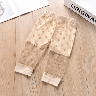 Pantaloni copii Vară Pantaloni pentru fete noi Pantaloni falși cu două dantelă Pantaloni pentru copii Pantaloni cu nouă puncte Haine pentru fetiță