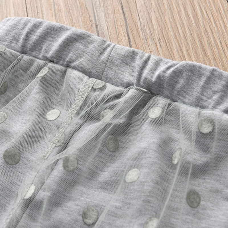 Pantaloni copii Vară Pantaloni pentru fete noi Pantaloni falși cu două dantelă Pantaloni pentru copii Pantaloni cu nouă puncte Haine pentru fetiță