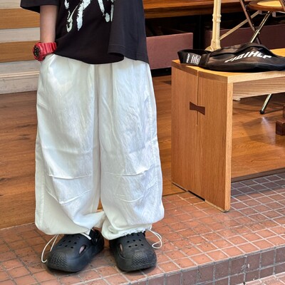 Pantaloni drepți de vară pentru copii, băieți, din bumbac, solid, ocazional, anti-țânțari, pantaloni pentru băieți, coreean, cu șnur, pantaloni pentru copii mici