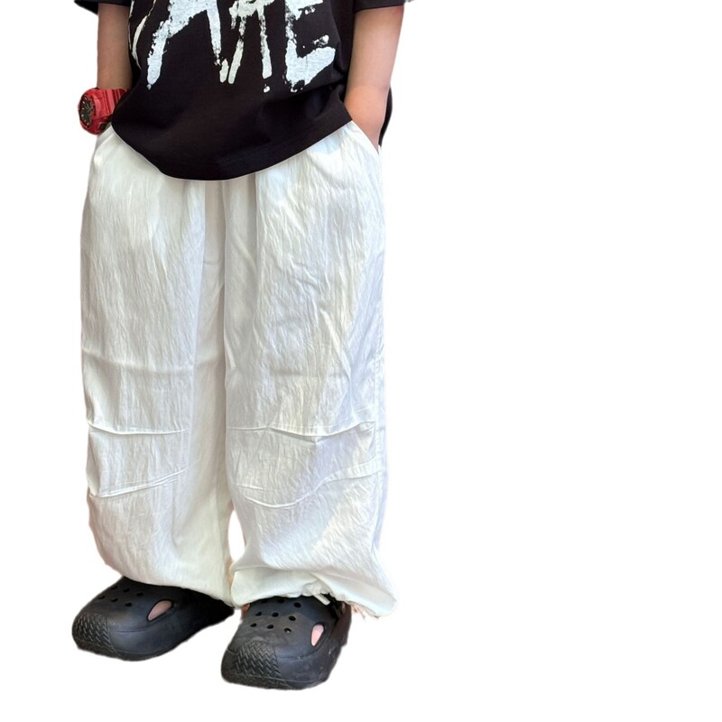 Pantaloni drepți de vară pentru copii, băieți, din bumbac, solid, ocazional, anti-țânțari, pantaloni pentru băieți, coreean, cu șnur, pantaloni pentru copii mici