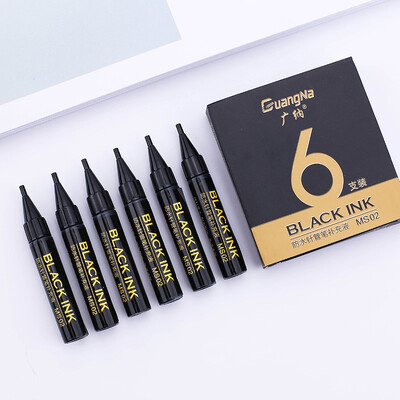 6/9/12/15 τεμ. Αδιάβροχο στυλό καλλιγραφίας Hook Line Fade Proof Micron Pen Tip Fine Liner γράμματα Art Marker Pen Sketch Supplies