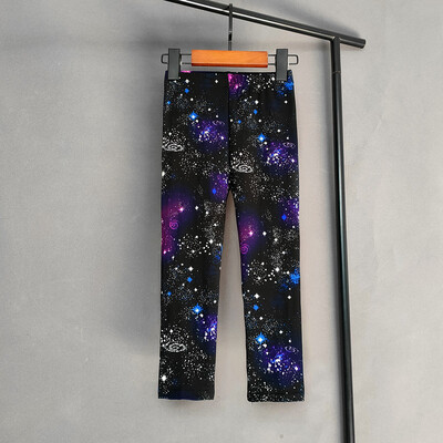 Summer Sweet Girl Print Retuusid Lapsed Tüdrukud Õhukesed Pikad Püksid Lapsed Tüdruk Kitsad pliiatspüksid Lasteriided