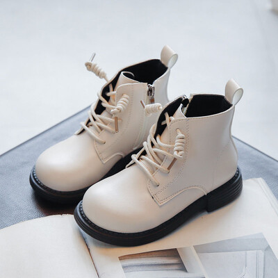 Copii Toamna Pantofi Negri Pentru Fete Cizme Scoala Cizme Sport Copii 2021 Baieti Pantofi Retro Moda 3 5 7 10 12 Ani