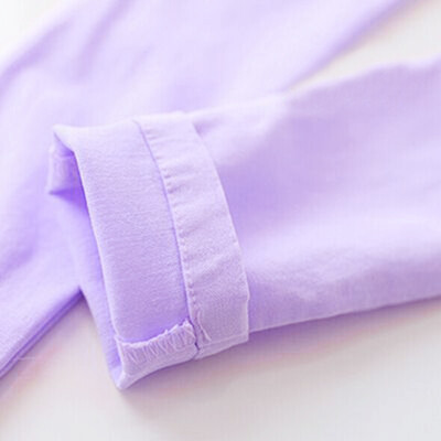 Pantaloni creion pentru fete de 3-12 ani, Jambiere elastice pentru bebeluși, 2024, colțuri slim pentru copii, blugi imitație de culoare uni