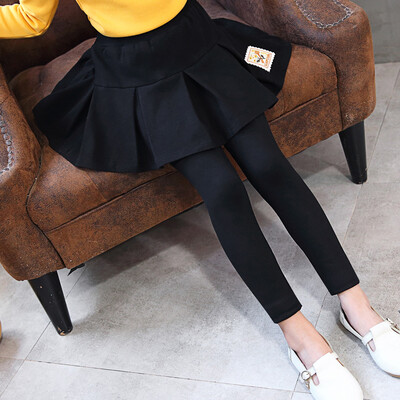 Nouă primăvară toamnă fuste pentru fete pantaloni pentru copii 4-14 ani jambiere prințesă pantaloni dans pentru copii pantaloni fuste tort