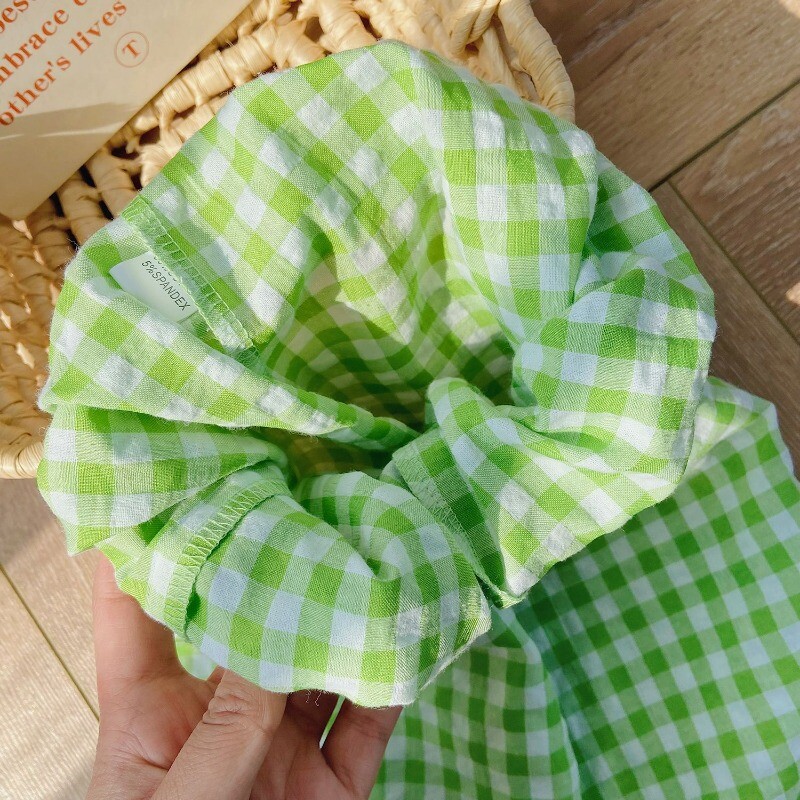 Kevadsuvi Uued sääsekindlad püksid Beebipüksid Õhukesed lahtised puuvillased ruudulised püksid Välisrõivad Lapsed Mood Sport Vabaaja püksid