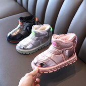 Zima 2023 Nove dječje vodootporne čizme za snijeg Korejski stil Dječaci i djevojčice Pamučne čizme srednje i velike dječje tople cipele