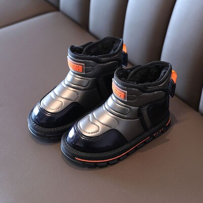 Zima 2023 Nove dječje vodootporne čizme za snijeg Korejski stil Dječaci i djevojčice Pamučne čizme srednje i velike dječje tople cipele