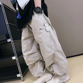 Berniukų gatvės kelnės Darbo aprangos kelnės pavasario ir rudens stiliai Naujos laisvalaikio kelnės vidutiniams ir dideliems vaikams rudenį