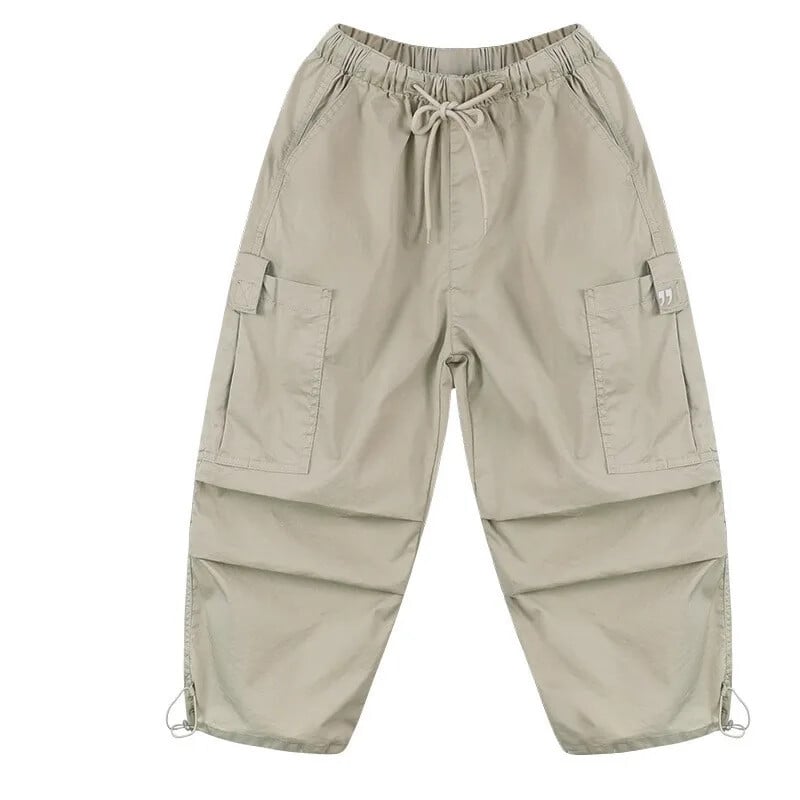 Berniukų gatvės kelnės Darbo aprangos kelnės pavasario ir rudens stiliai Naujos laisvalaikio kelnės vidutiniams ir dideliems vaikams rudenį