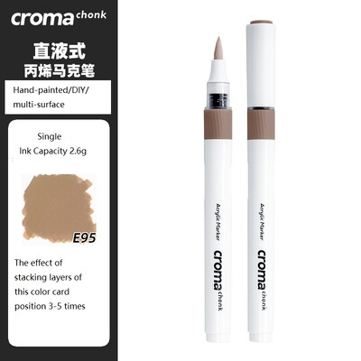 markere acrilice croma chonk, 72 de culori, un singur opac, stivuibile, creioane acuarela pentru copii, artă rezistentă la apă, perie de doodle DIY