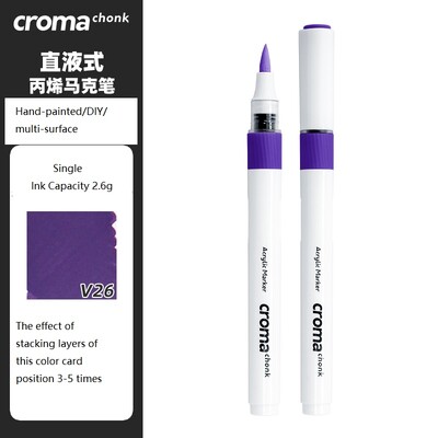 markere acrilice croma chonk, 72 de culori, un singur opac, stivuibile, creioane acuarela pentru copii, artă rezistentă la apă, perie de doodle DIY