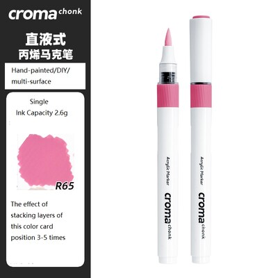 markere acrilice croma chonk, 72 de culori, un singur opac, stivuibile, creioane acuarela pentru copii, artă rezistentă la apă, perie de doodle DIY