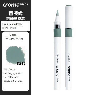 markere acrilice croma chonk, 72 de culori, un singur opac, stivuibile, creioane acuarela pentru copii, artă rezistentă la apă, perie de doodle DIY