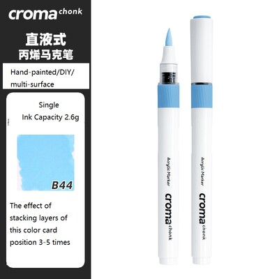 markere acrilice croma chonk, 72 de culori, un singur opac, stivuibile, creioane acuarela pentru copii, artă rezistentă la apă, perie de doodle DIY