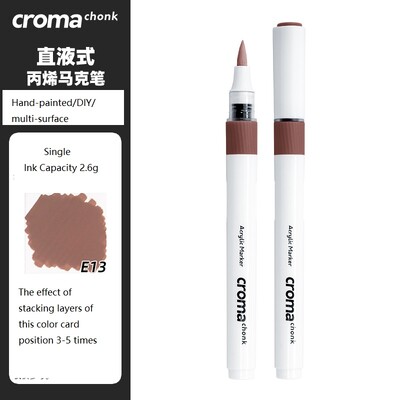 markere acrilice croma chonk, 72 de culori, un singur opac, stivuibile, creioane acuarela pentru copii, artă rezistentă la apă, perie de doodle DIY