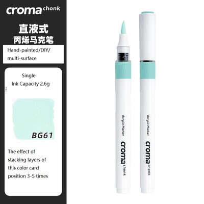 markere acrilice croma chonk, 72 de culori, un singur opac, stivuibile, creioane acuarela pentru copii, artă rezistentă la apă, perie de doodle DIY