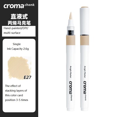 markere acrilice croma chonk, 72 de culori, un singur opac, stivuibile, creioane acuarela pentru copii, artă rezistentă la apă, perie de doodle DIY