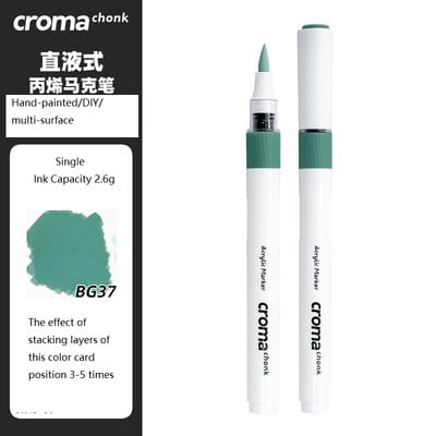 markere acrilice croma chonk, 72 de culori, un singur opac, stivuibile, creioane acuarela pentru copii, artă rezistentă la apă, perie de doodle DIY