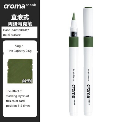 markere acrilice croma chonk, 72 de culori, un singur opac, stivuibile, creioane acuarela pentru copii, artă rezistentă la apă, perie de doodle DIY