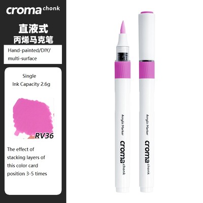 markere acrilice croma chonk, 72 de culori, un singur opac, stivuibile, creioane acuarela pentru copii, artă rezistentă la apă, perie de doodle DIY