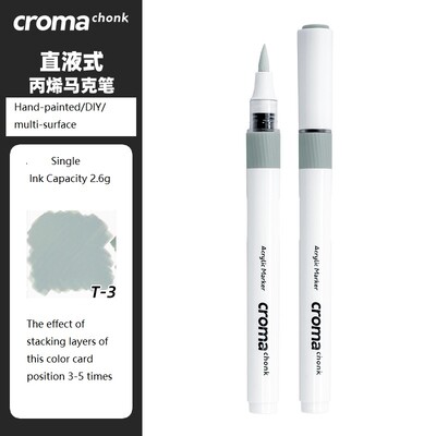 markere acrilice croma chonk, 72 de culori, un singur opac, stivuibile, creioane acuarela pentru copii, artă rezistentă la apă, perie de doodle DIY