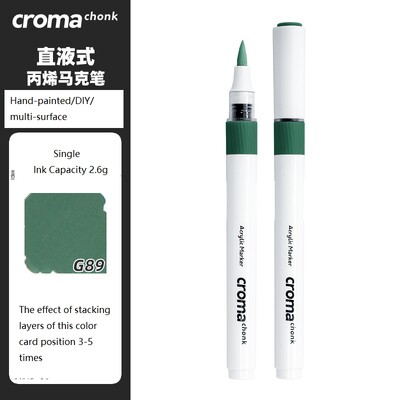 markere acrilice croma chonk, 72 de culori, un singur opac, stivuibile, creioane acuarela pentru copii, artă rezistentă la apă, perie de doodle DIY