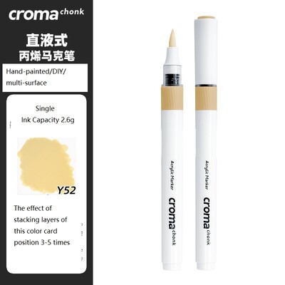 markere acrilice croma chonk, 72 de culori, un singur opac, stivuibile, creioane acuarela pentru copii, artă rezistentă la apă, perie de doodle DIY