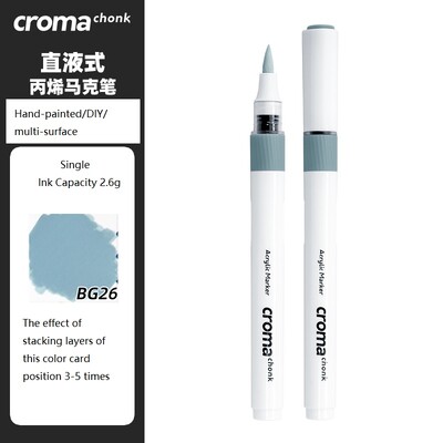 markere acrilice croma chonk, 72 de culori, un singur opac, stivuibile, creioane acuarela pentru copii, artă rezistentă la apă, perie de doodle DIY