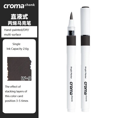 markere acrilice croma chonk, 72 de culori, un singur opac, stivuibile, creioane acuarela pentru copii, artă rezistentă la apă, perie de doodle DIY