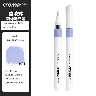 markere acrilice croma chonk, 72 de culori, un singur opac, stivuibile, creioane acuarela pentru copii, artă rezistentă la apă, perie de doodle DIY