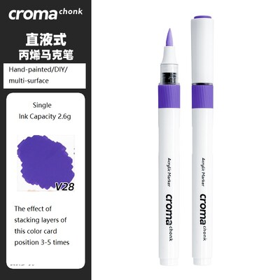 markere acrilice croma chonk, 72 de culori, un singur opac, stivuibile, creioane acuarela pentru copii, artă rezistentă la apă, perie de doodle DIY