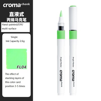 markere acrilice croma chonk, 72 de culori, un singur opac, stivuibile, creioane acuarela pentru copii, artă rezistentă la apă, perie de doodle DIY