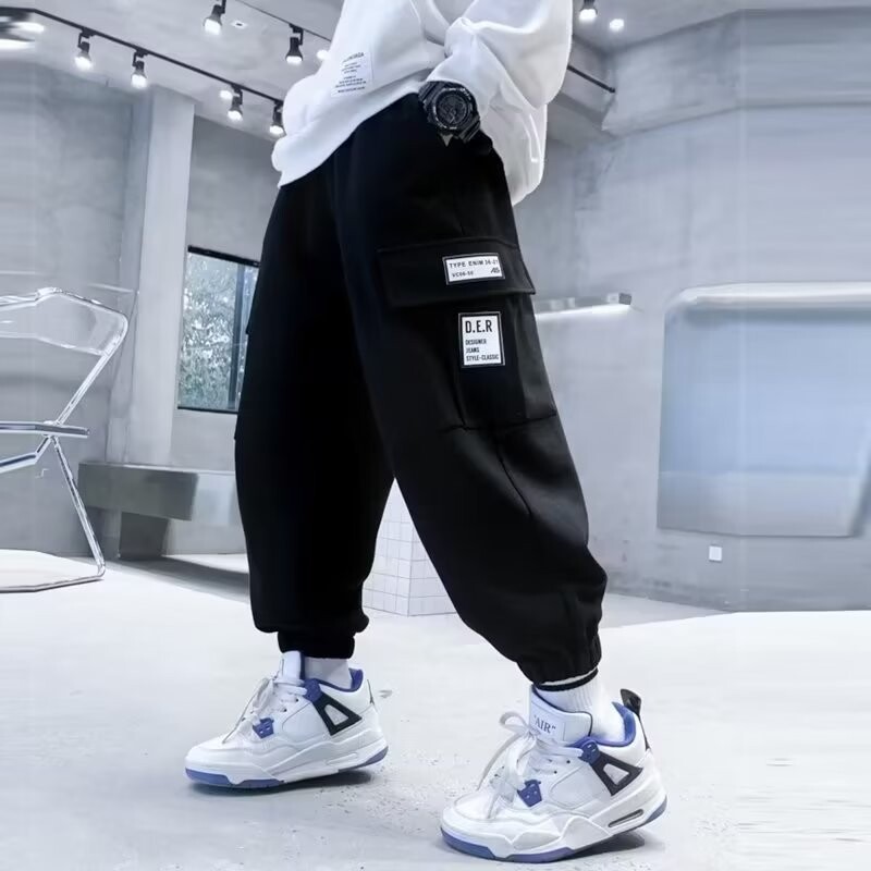 Cargo hlače za dječake 2024 Nove dječje hlače Ležerne dječje sportske hlače za zimu i jesen za 110-170 cm tinejdžere