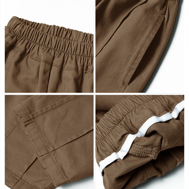 Proljeće Jesen Hlače za dječake Korejski stil Dječje jednobojne patchwork hlače Baby Boy pamučne široke ležerne hlače