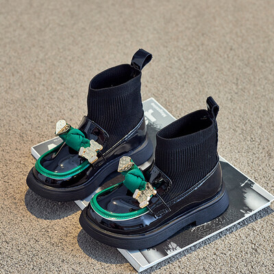 2024. aasta sügistalv tüdrukute saapad ees Armas armas printsess lastele tüdrukutele saapad lastele kummikud platvormsaapad Botas naiselikud saapad