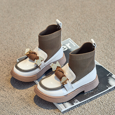 2024. aasta sügistalv tüdrukute saapad ees Armas armas printsess lastele tüdrukutele saapad lastele kummikud platvormsaapad Botas naiselikud saapad