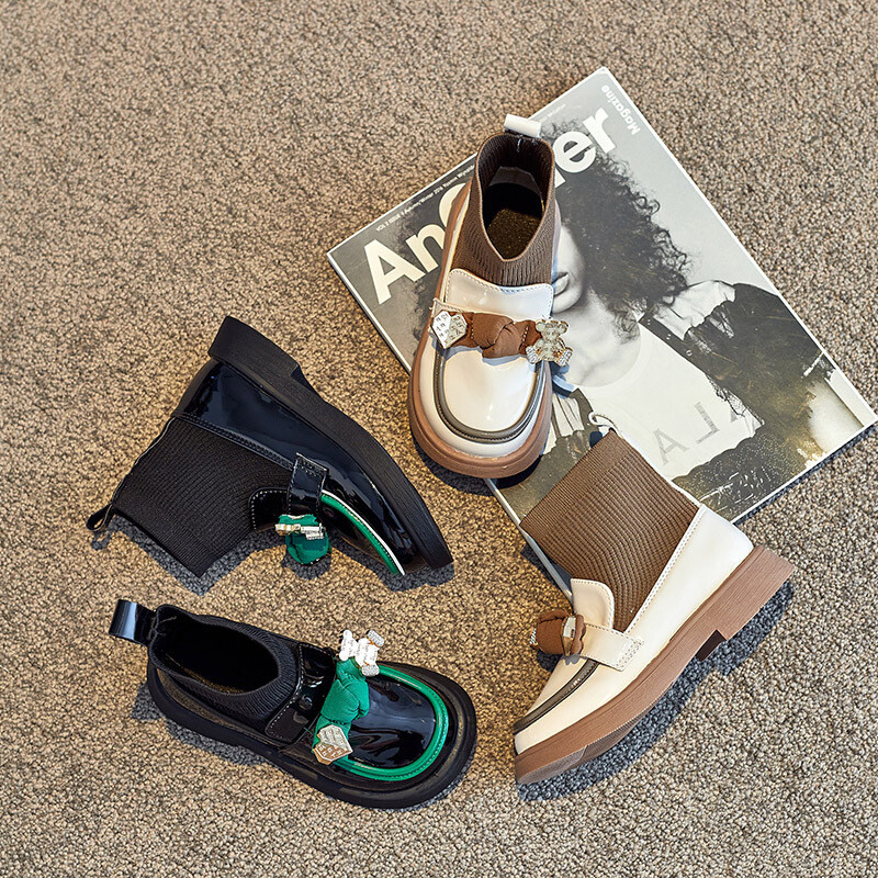 2024. aasta sügistalv tüdrukute saapad ees Armas armas printsess lastele tüdrukutele saapad lastele kummikud platvormsaapad Botas naiselikud saapad