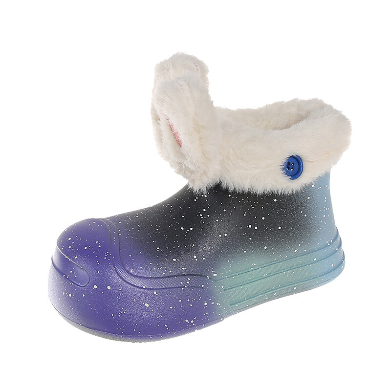 Дутики Platvorm Laste lumesaabas Talvesaabas Uus soe tüdrukute nahast saapad Mood poiste puuvillane jalats Külmakindel vabaajajalats
