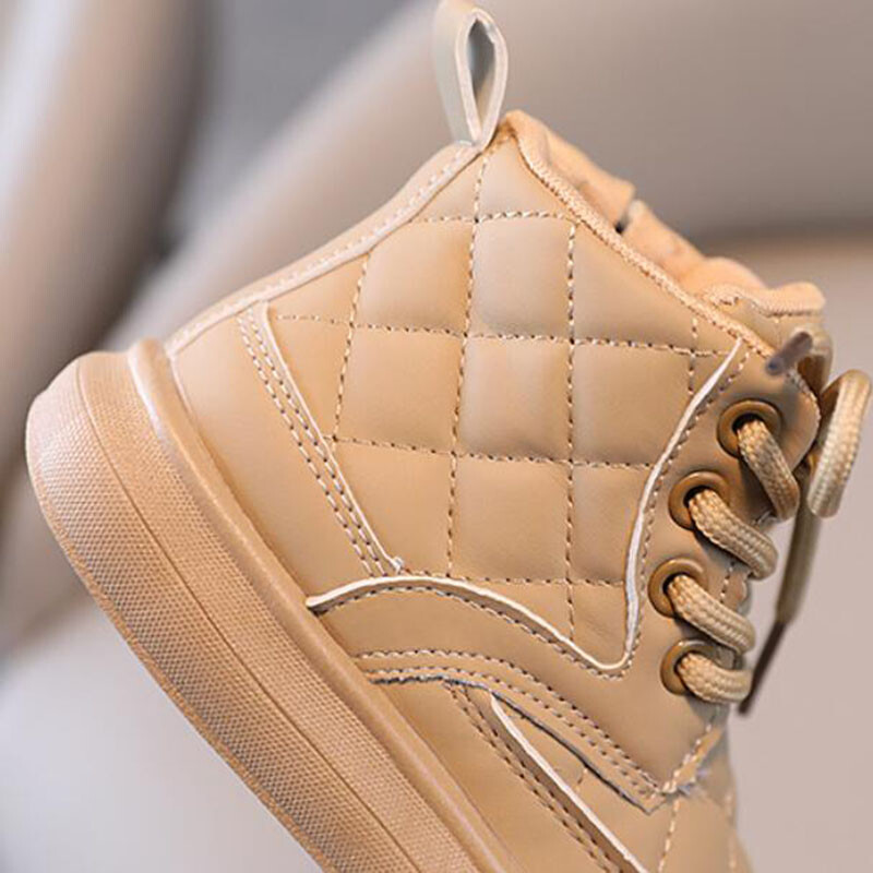 Lastesaapad, 2023. aasta sügistalvised tüdrukute kingad, libisemiskindlad laste saapad, poisid, lumesaapad, puuvillased kingad