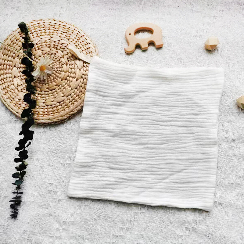 Baby Solid Pure Cotton Sling Multifunktsionaalne higi imav näorätik väike kandiline rätik Enimmüüdud mudel